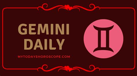 gemini horoscope today love